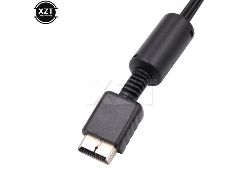 1.8M 3RCA TV Adapter Cable For Sony Playstation 2 3 PS2 PS3 Audio Video Cable Carousel 1
