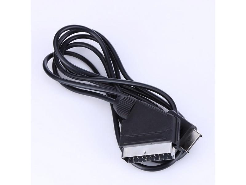 1.8m RGB Scart Cable For Sony Playstation PS1 PS2 PS3 TV AV Lead Replacement Carousel 2