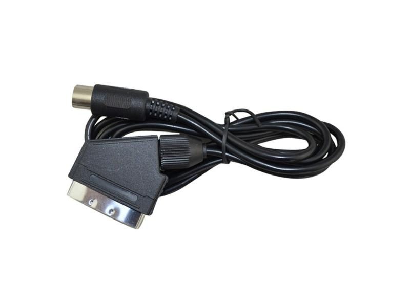 V-Pin Plug NTSC US Scart Cable Audio Video AV Cable For SEGA Mega Drive For Carousel 1