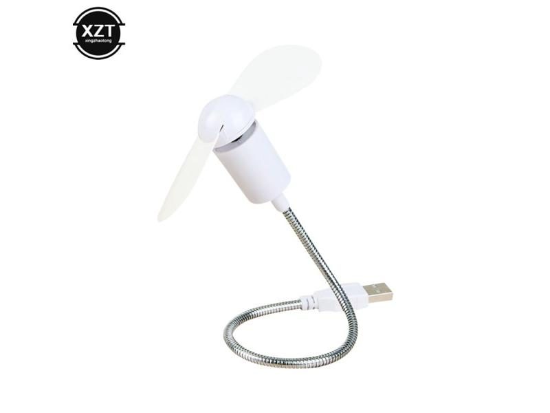 Mini Snake Fan Silent Soft Leaf Fan Computer Usb Fan Bendable Freely Mini Soft Carousel 1