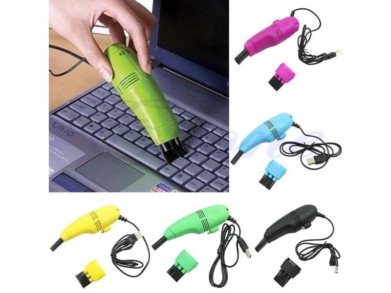 Deek-Robot 1pc Computer Keyboard Vacuum Cleaner For Laptop Dust Cleaning Carousel 1