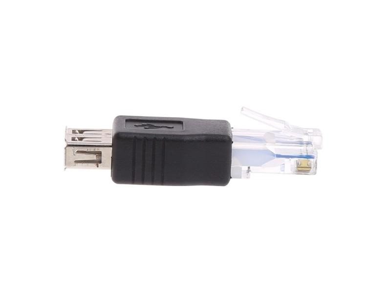 USB Type A Female To RJ45 Male Ethernet LAN Adapter R1WC For Carousel 1