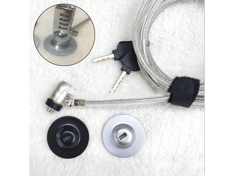 New 1PC Notebook Laptop Computer Lock Hole Mobile Phone Tablet Computer Carousel 1