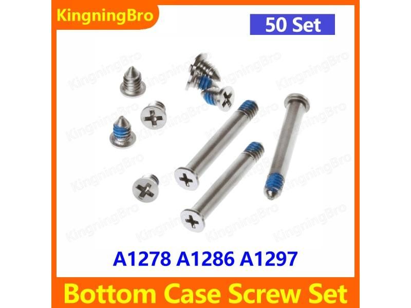 50 Set New Bottom Case Screw For Macbook Pro 13" 15" 17" A1278 A1286 A1297 2008 Carousel 1
