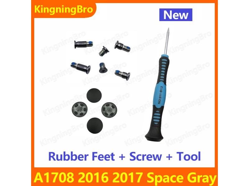 New Bottom Case Rubber Feet Screw Screwdriver For Macbook Pro 13" A1708 Space Carousel 1