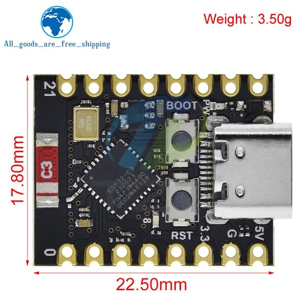 ESP32 C3 Development Board Modules Mini Wifi BT Bluetooth Module Carousel 6