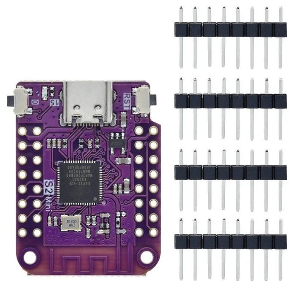 ESP32 S2 Mini WIFI Board Based ESP32-S2FN4R2 ESP32-S2 4MB FLASH 2MB PSRAM Mic... Carousel 1