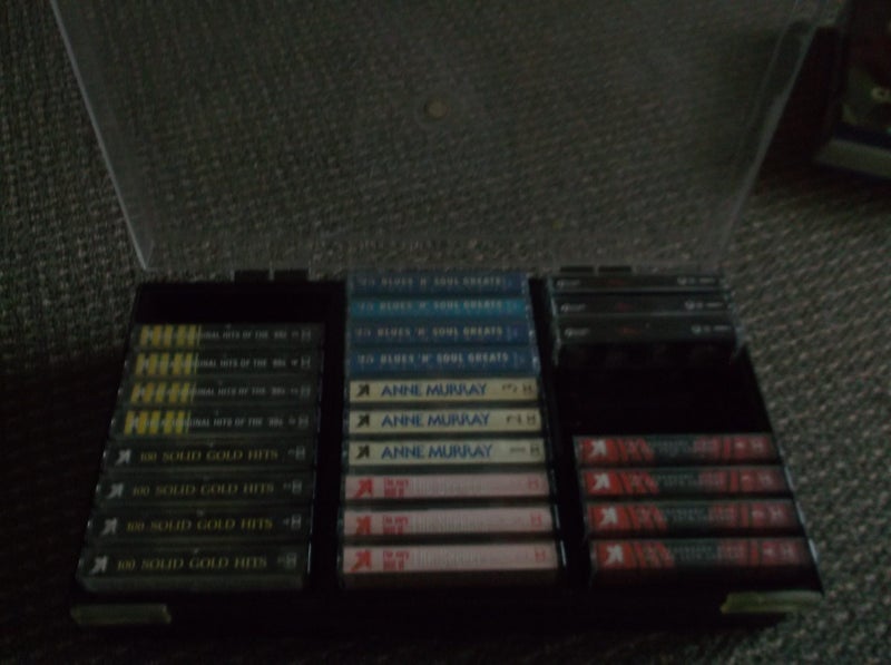 TECHNICS rs-b205, plus HEAPS OF TAPES Carousel 1