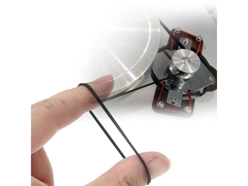 100Pcs Durable Replacement Belt For Recorders Walkman DVD Drives 40 Long Carousel 1