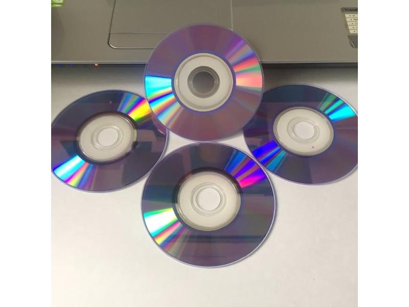 50 Pcs Mini 8 Cm 1.4 GB Grade A Fruit Blank Printable 8x DVD R Discs For Games Carousel 1