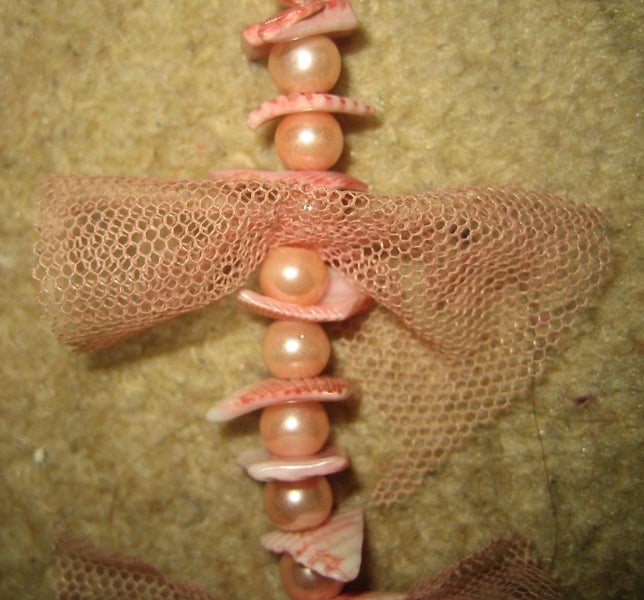 UNIQUE PINK PEARL NECKLACE Carousel 2