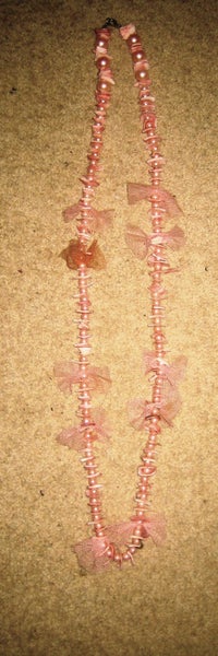 UNIQUE PINK PEARL NECKLACE Carousel 1