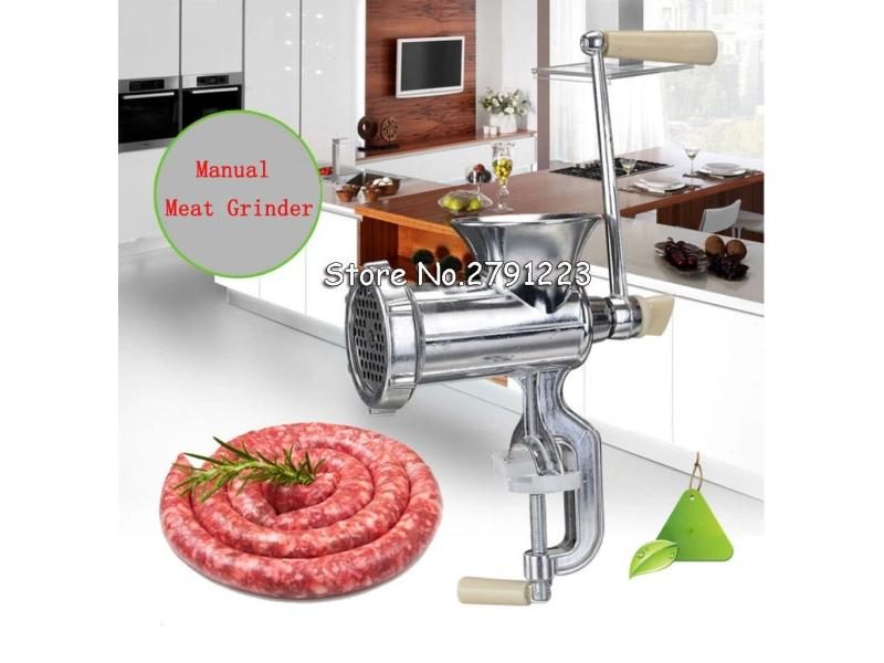 Multifunction Manual Meat Grinder Sausage Noodle Maker Vegetable Chopper Food Carousel 1