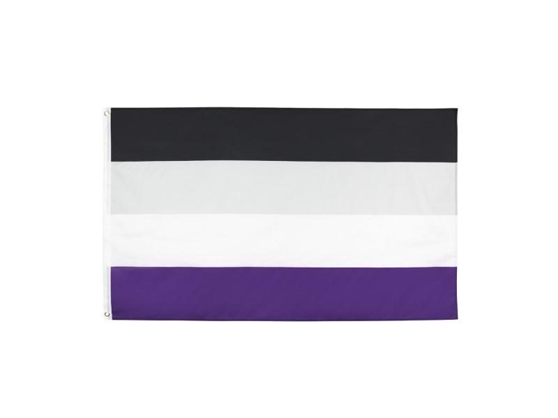 Xiangying 90x150cm LGBTQIA Ace Community Asexuality Asexual Pride Flag Carousel 1