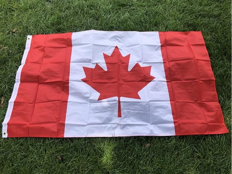 Canadian Flag 90 150cm 3x5fts Hanging Polyester Banner For Decoration Carousel 1