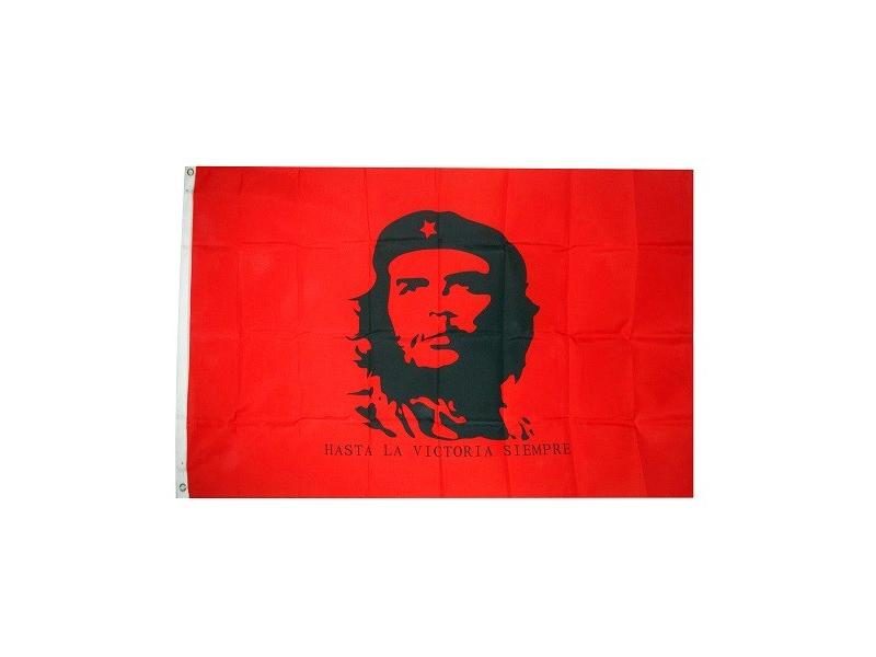 Yehoy 90x150cm Ernesto Guevara With Cuba Flag Carousel 1