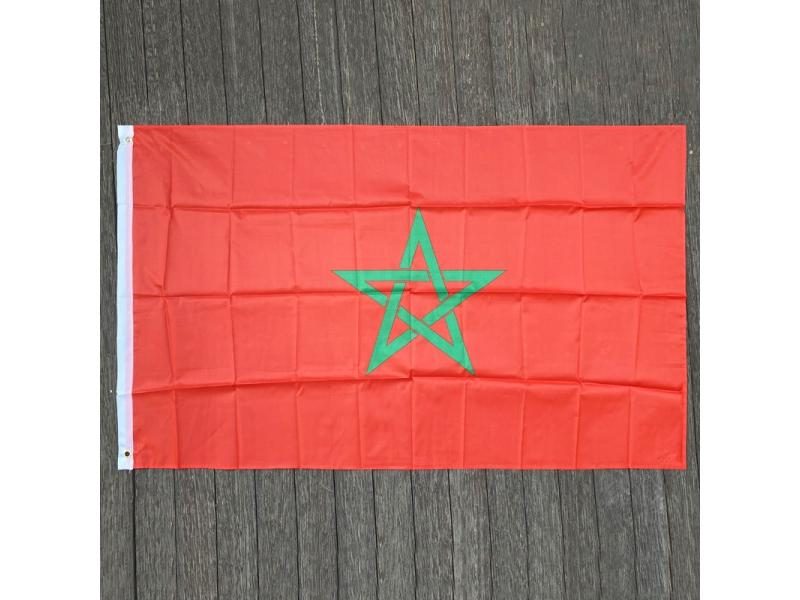 Xvggdg 90 X 150cm Morocco Flag Banner Hanging National Flags Moroccan Home Carousel 1