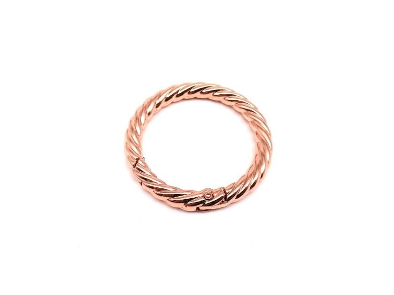 Twist Spring O Ring Openable Leather Bag Handbag Strap Buckle Connect Keyring Carousel 1