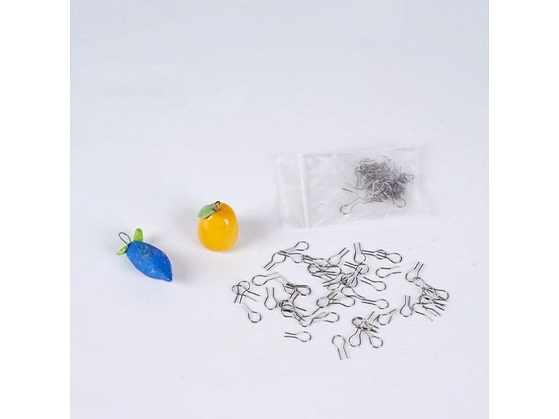 100pcs/set High Temperature Resistance Tungsten Wire Hanging Firing Hook Jump Carousel 1