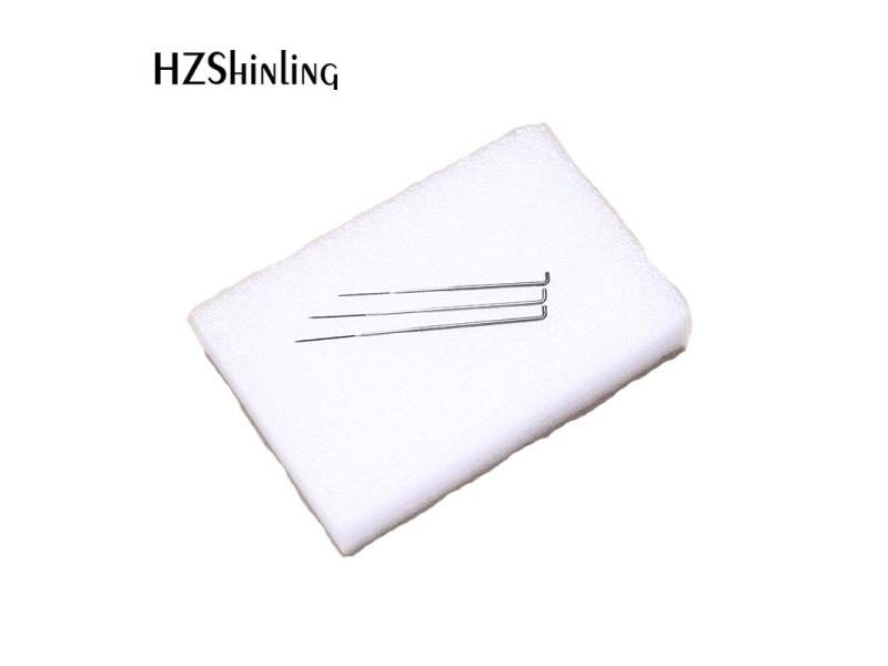 Wool Felt DIY Workplace Mat White Foam Needle Felting Poked Pad Sewing Carousel 1