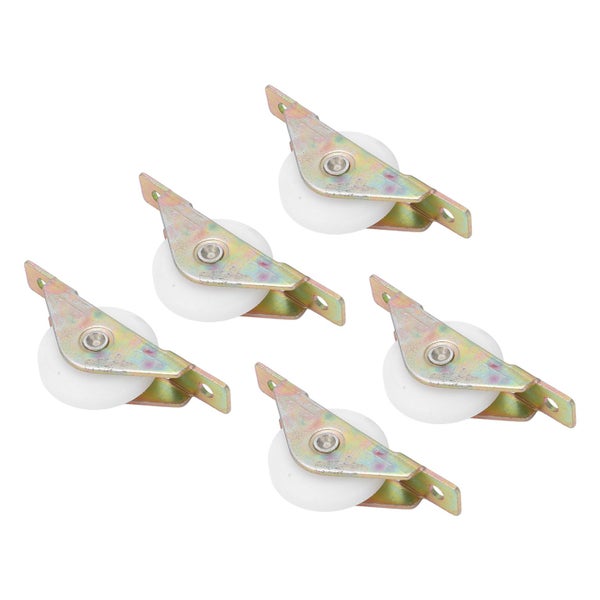 window pulleys 5Pcs Pulley Single Wheel Standard Smoothly Sliding Low Noise Carousel 1