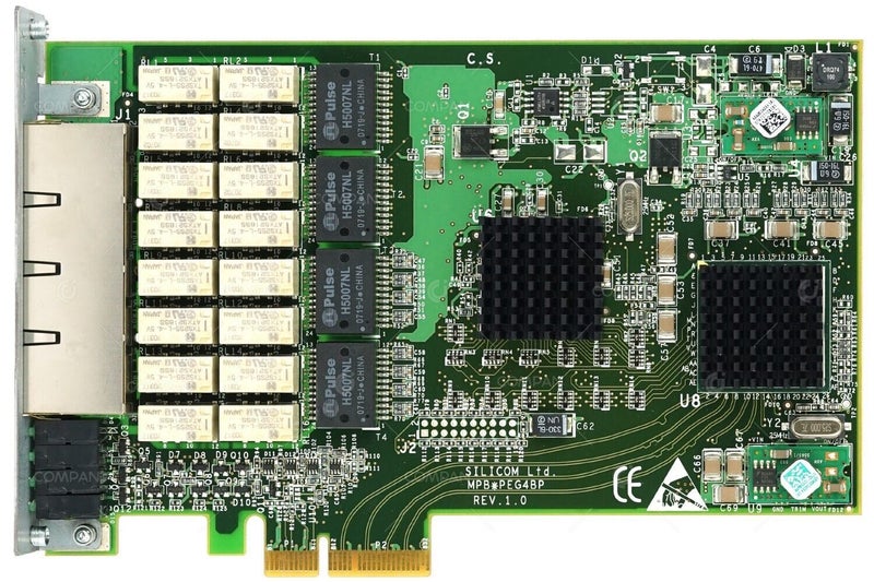 Silicom PEG4PT-BC2-ROHS Quad Port Gigabit Ethernet PCIe x4 Bypass Server Adapter Carousel 2