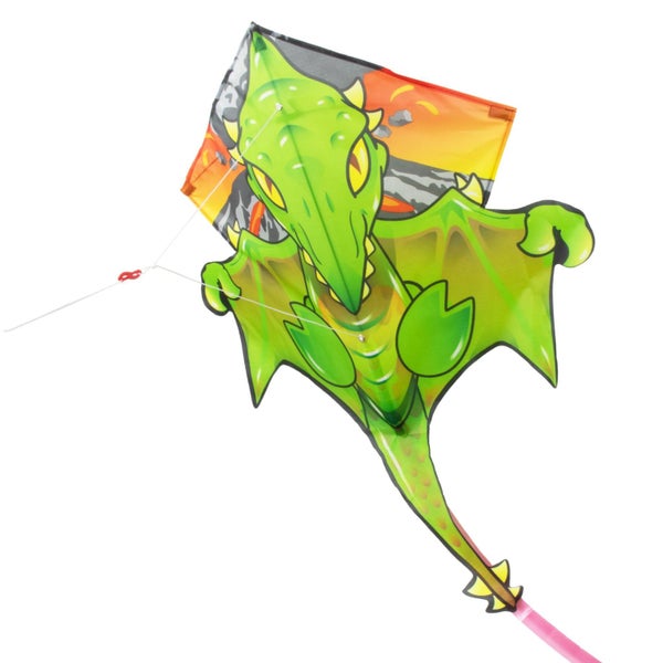 KITE'S READY 2 FLY - POP UP NYLON DIAMOND - PTERANODON -PATENTED POPUP SYSTEM- K Carousel 3