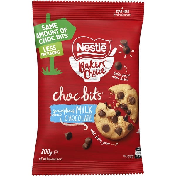 Nestlé Bakers' Choice Bits Milk Chocolate 200g Carousel 1