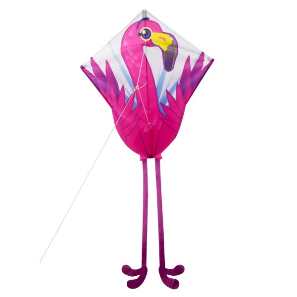 KITE'S READY 2 FLY - POP UP NYLON DIAMOND - FLAMINGO - PATENTED POPUP SYSTEM- KI Carousel 2