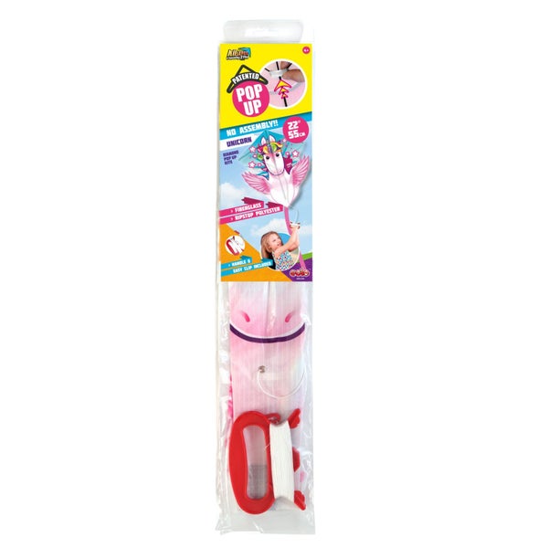 KITE'S READY 2 FLY - POP UP NYLON DIAMOND - UNICORN - PATENTED POPUP SYSTEM- KIT Carousel 1