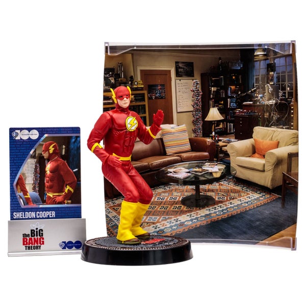 Movie Maniacs 6In Posed Wv5 Wb100 Sheldon As The Flash (The Big Bang Theory) Carousel 4