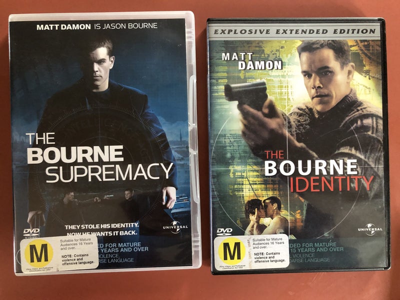 The Bourne Identity and The Bourne Supremacy62943347492865116