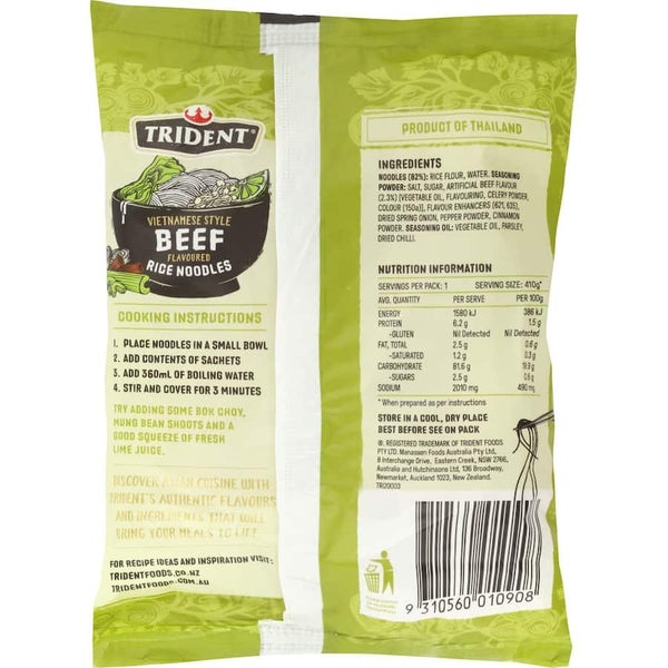Trident Rice Noodles Vietnamese Style Beef Flavour Carousel 2