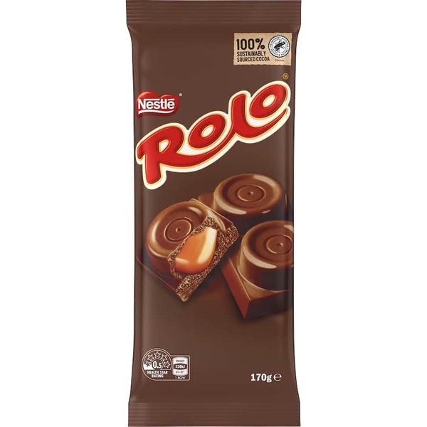Nestlé Rolo Chocolate Block 170g Carousel 1