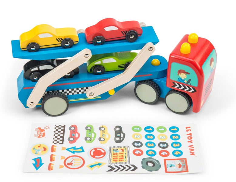 Race Car Transporter Set Carousel 2