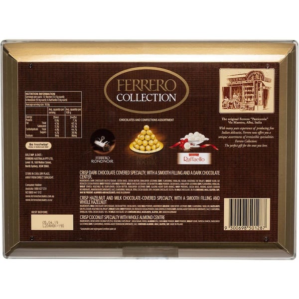 Ferrero Rocher Chocolate Box Assorted Collection Carousel 2