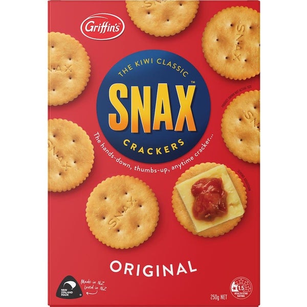 Griffins Snax Crackers Original 250g Carousel 2