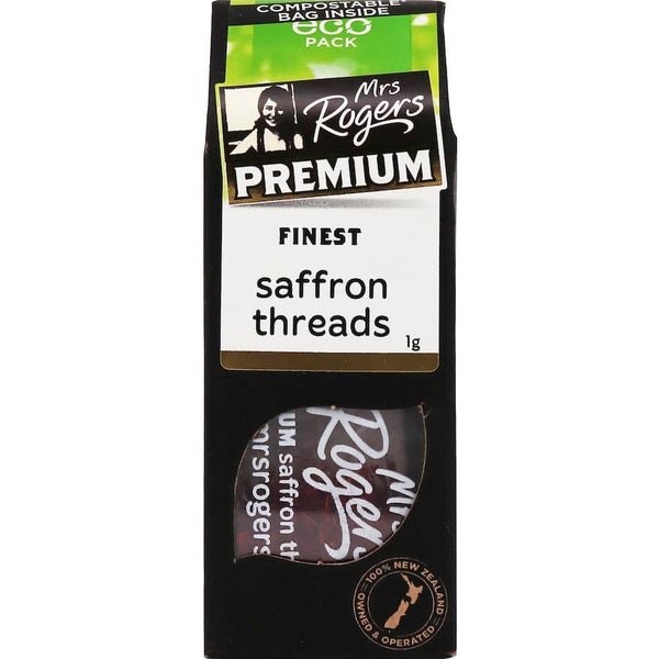 Mrs Rogers Eco Pack Premium Saffron Threads Box 1g Carousel 2