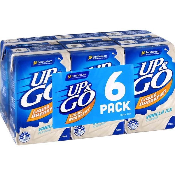 Sanitarium Up & Go Liquid Breakfast Vanilla Ice Carousel 1