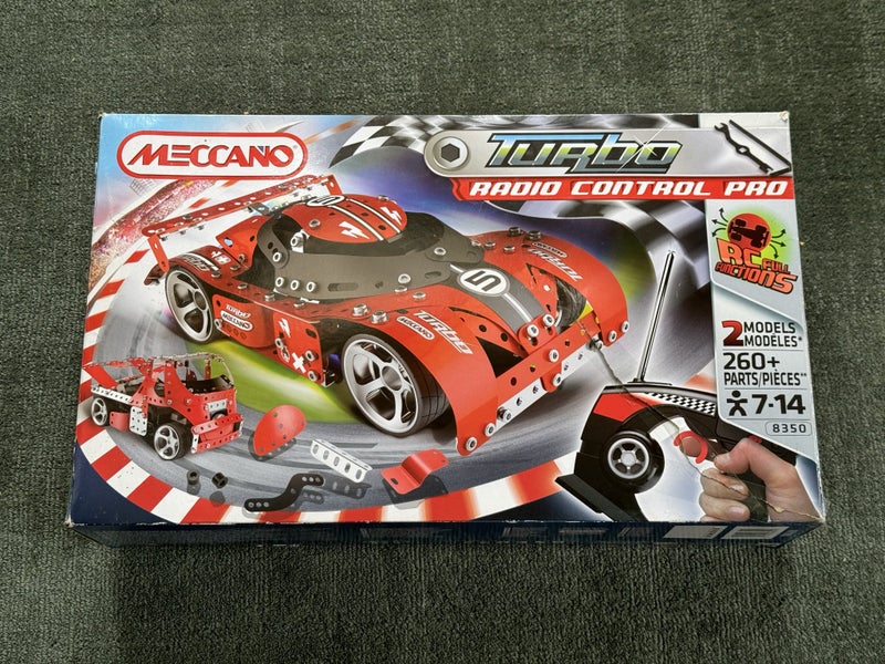Meccano Multi Models: Meccano Turbo Remote Control Racing Car Carousel 1