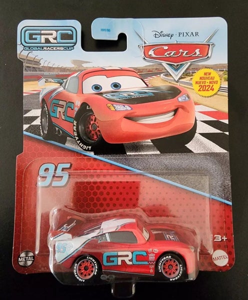 Disney Pixar Cars GRC Lightning McQueen Diecast Car Mattel 2024 Release New Carousel 1