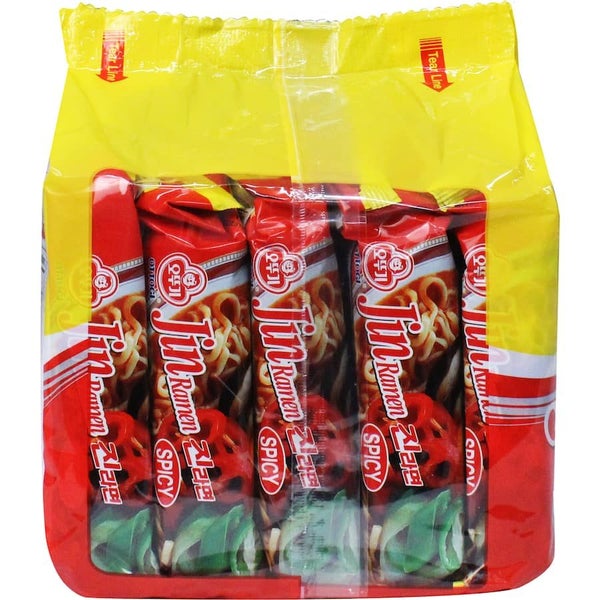 Ottogi Jin Ramen Instant Noodles Spicy Multi Pack Carousel 4