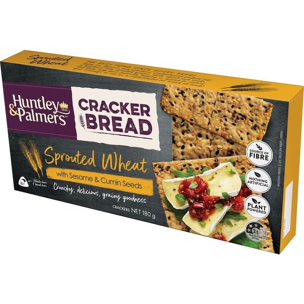 Huntley & Palmers Crackers Sprouted Wheat Carousel 1