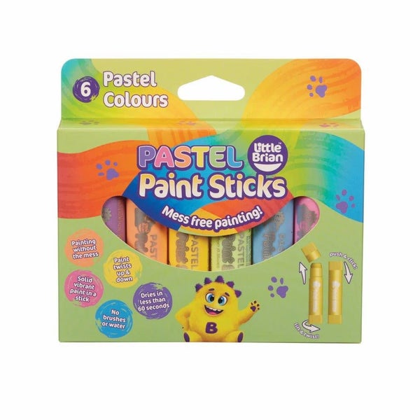 Paint Sticks Pastel 6pk Carousel 1