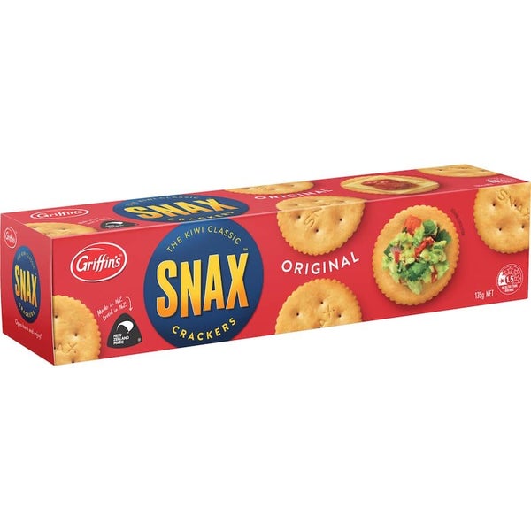 Griffins Snax Crackers Original 135g Carousel 1