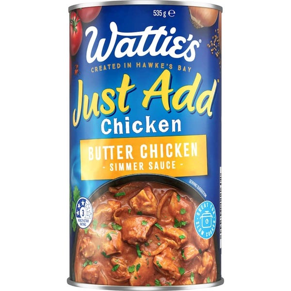 Watties Just Add Simmer Sauce Butter Chicken Carousel 2