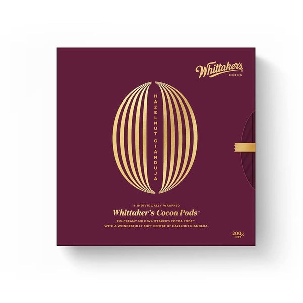 Whittakers Chocolate Hazelnut Pods Carousel 2