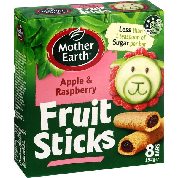 Mother Earth Fruit Sticks Apple & Raspberry Carousel 1