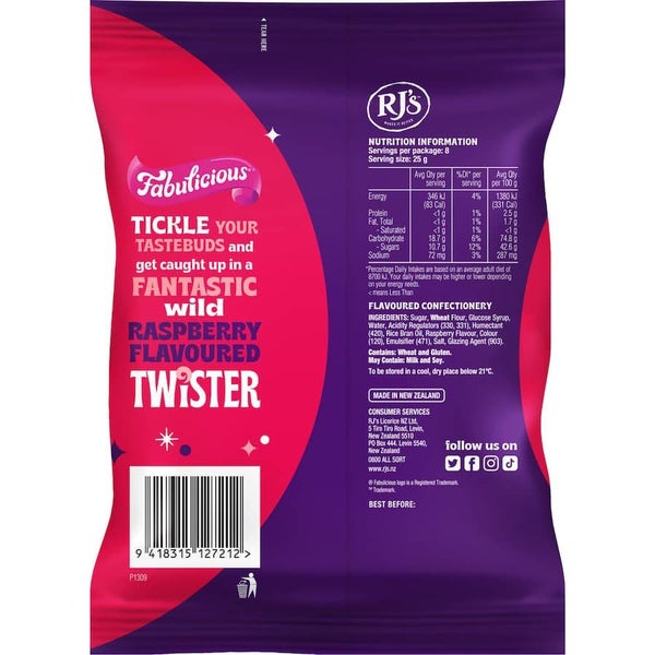 Fabulicious Raspberry Twister Carousel 2