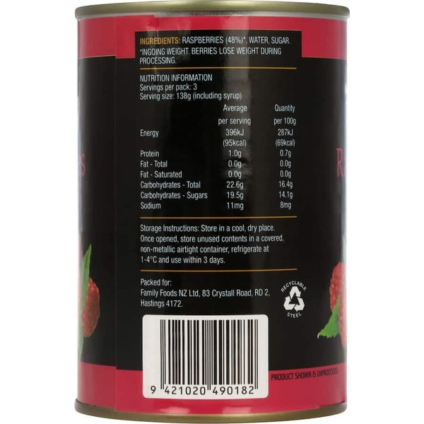 Family Raspberries In Syrup Carousel 3
